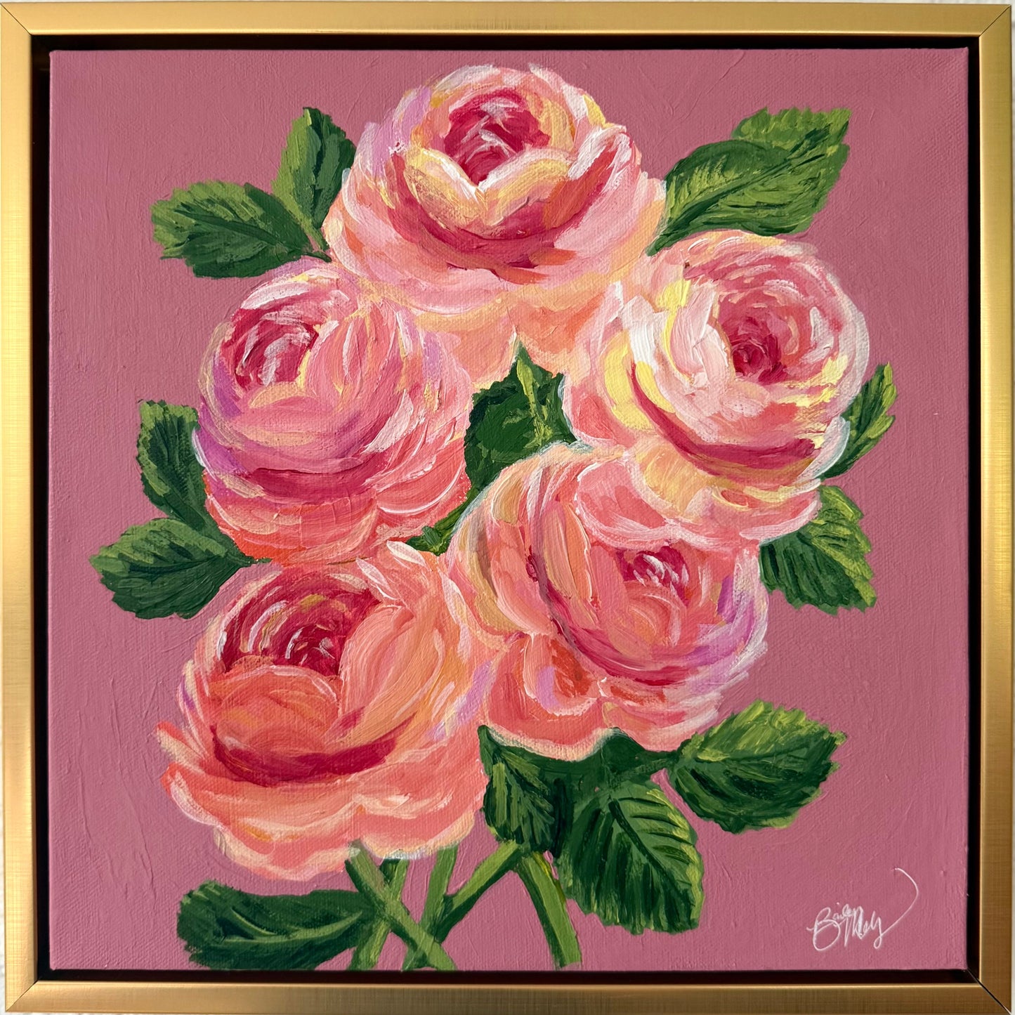 12 x 12 Rosy Reverie