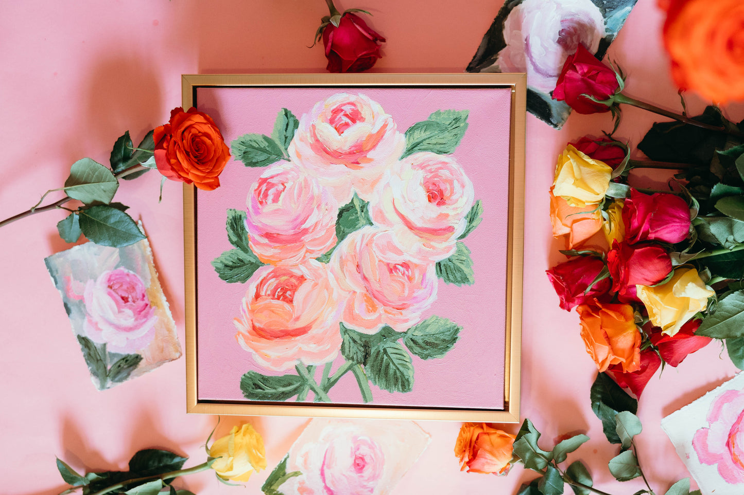 12 x 12 Rosy Reverie