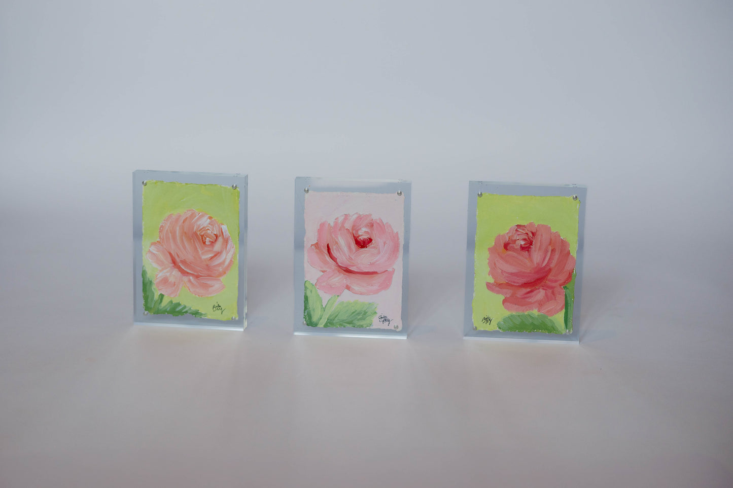 5 x 7 Framed Rose
