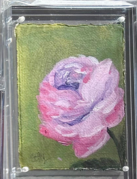 5 x 7 Framed Rose