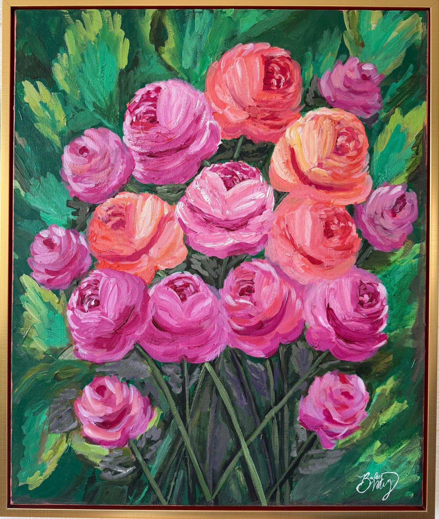 20 x 24 Symphony of Roses