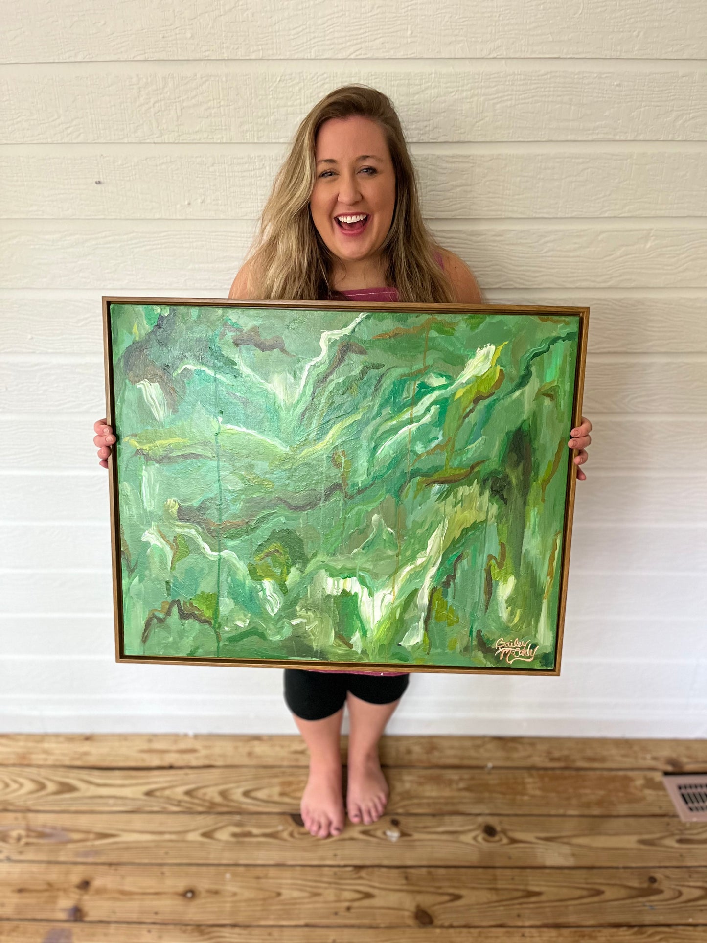 24 x 20 - Earth Element Framed